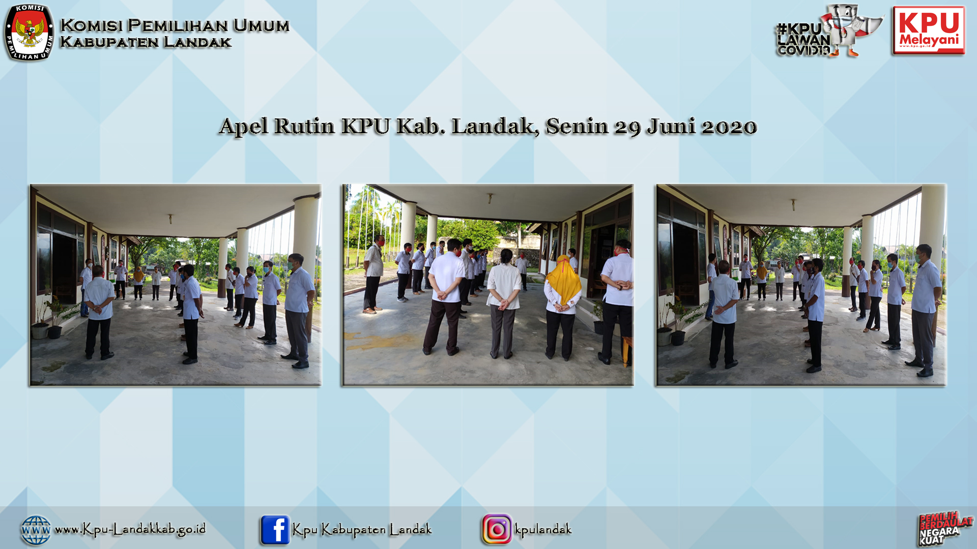Apel Rutin KPU Kabupaten Landak